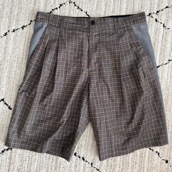 Louis Vuitton Mens Plaid Shorts US32/ FR42 - Picture 1 of 7